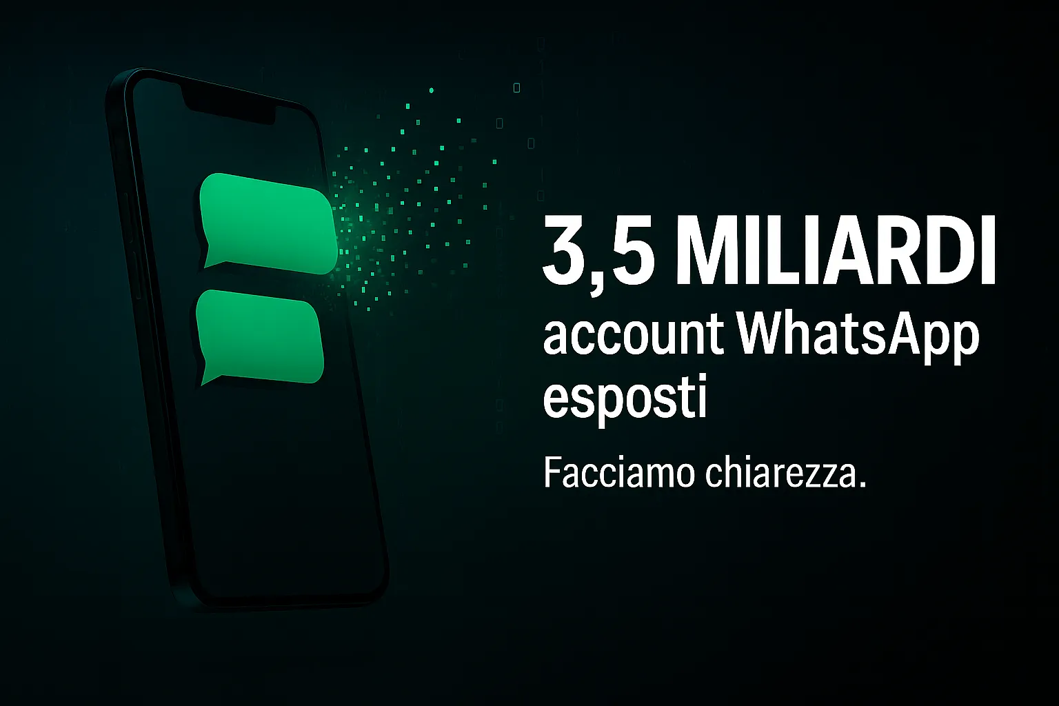 3,5 miliardi di account WhatsApp esposti